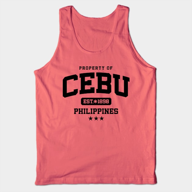 Cebu - Property of the Philippines Shirt Tank Top by pinoytee